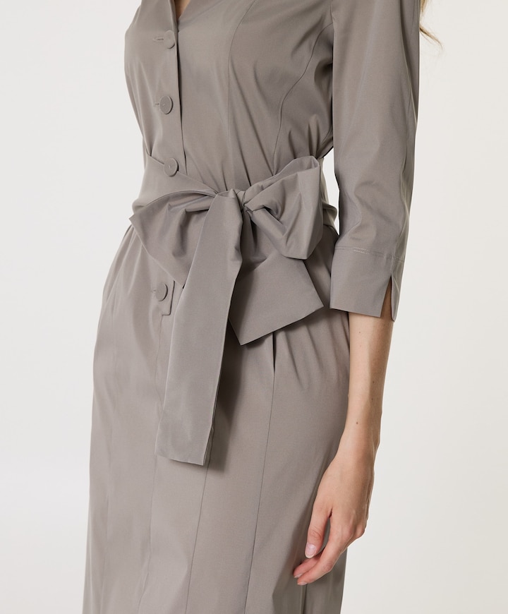 Dames jurk beige