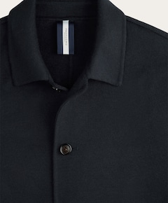 Heren overshirt blauw