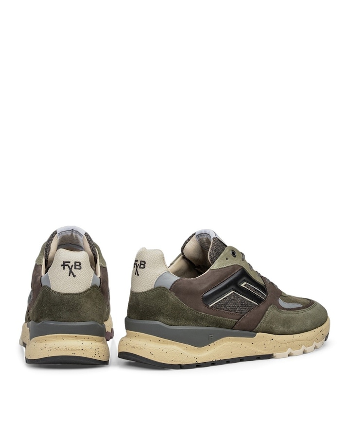 heren sneakers groen
