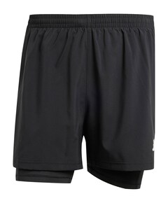 Otr B S 2in1 M heren short zwart