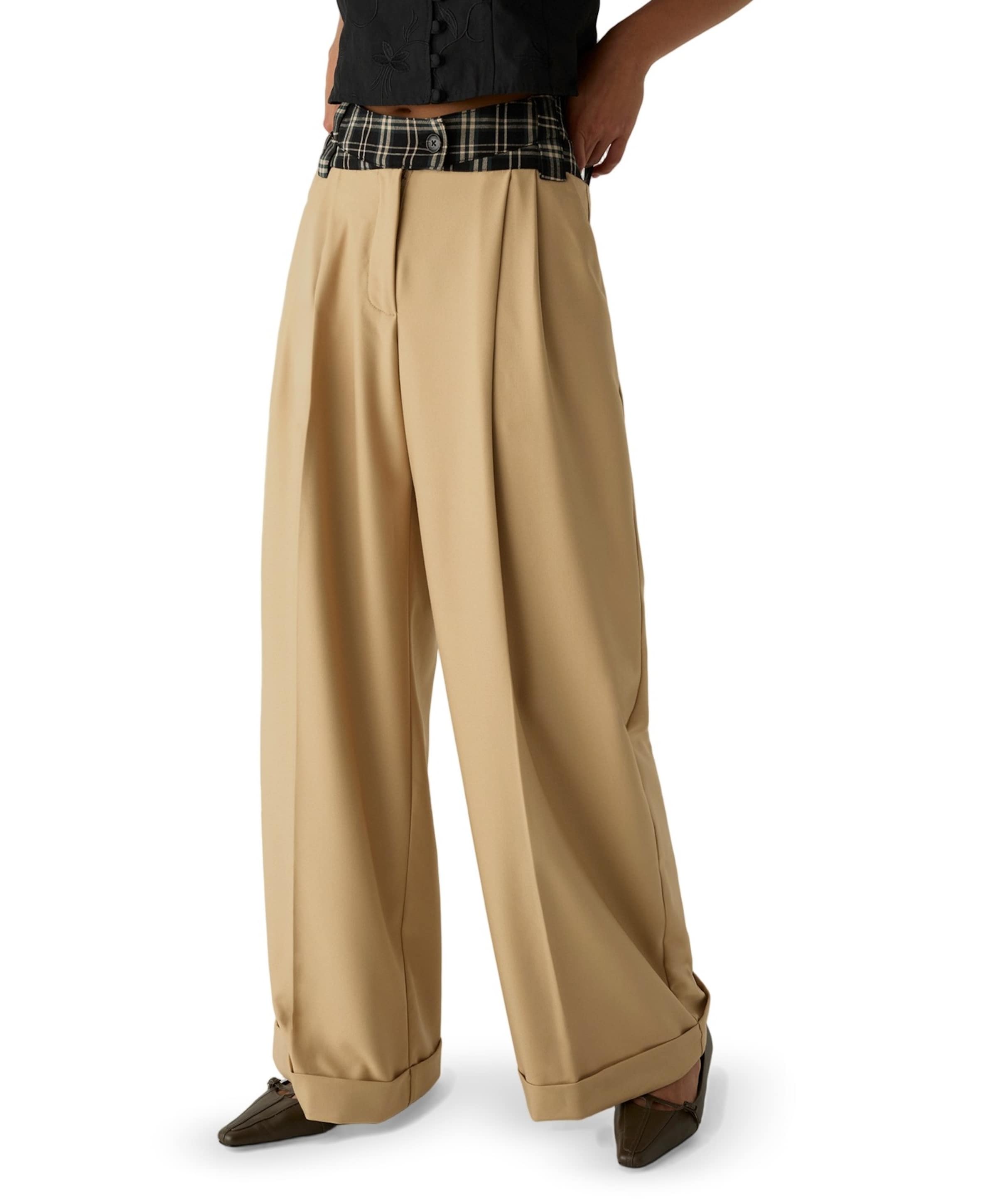 SMITH SAND TAILORED dames broek beige