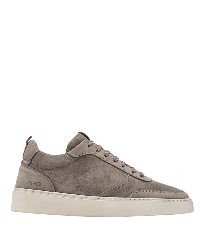 OLIVER MID SUE NUB heren sneakers beige