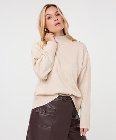 Dames trui beige