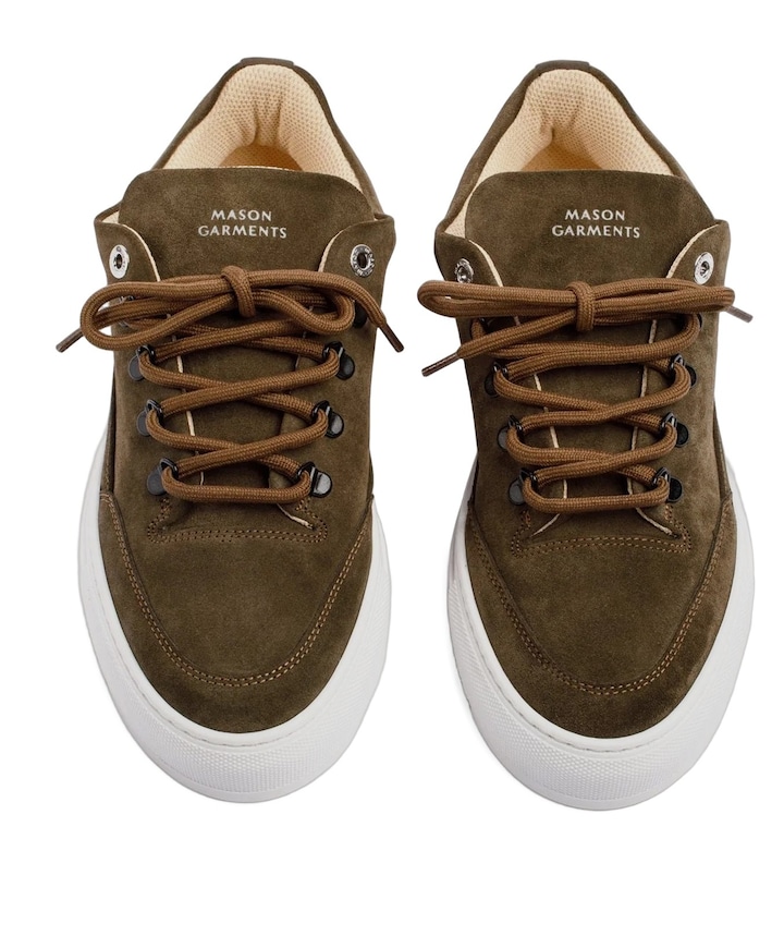 heren sneakers groen