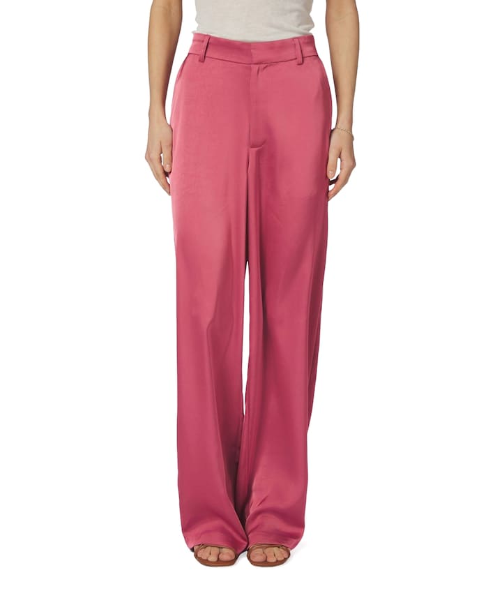 Emmett Heavy Sateen Pants dames broek roze