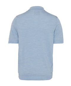 Heren polo blauw