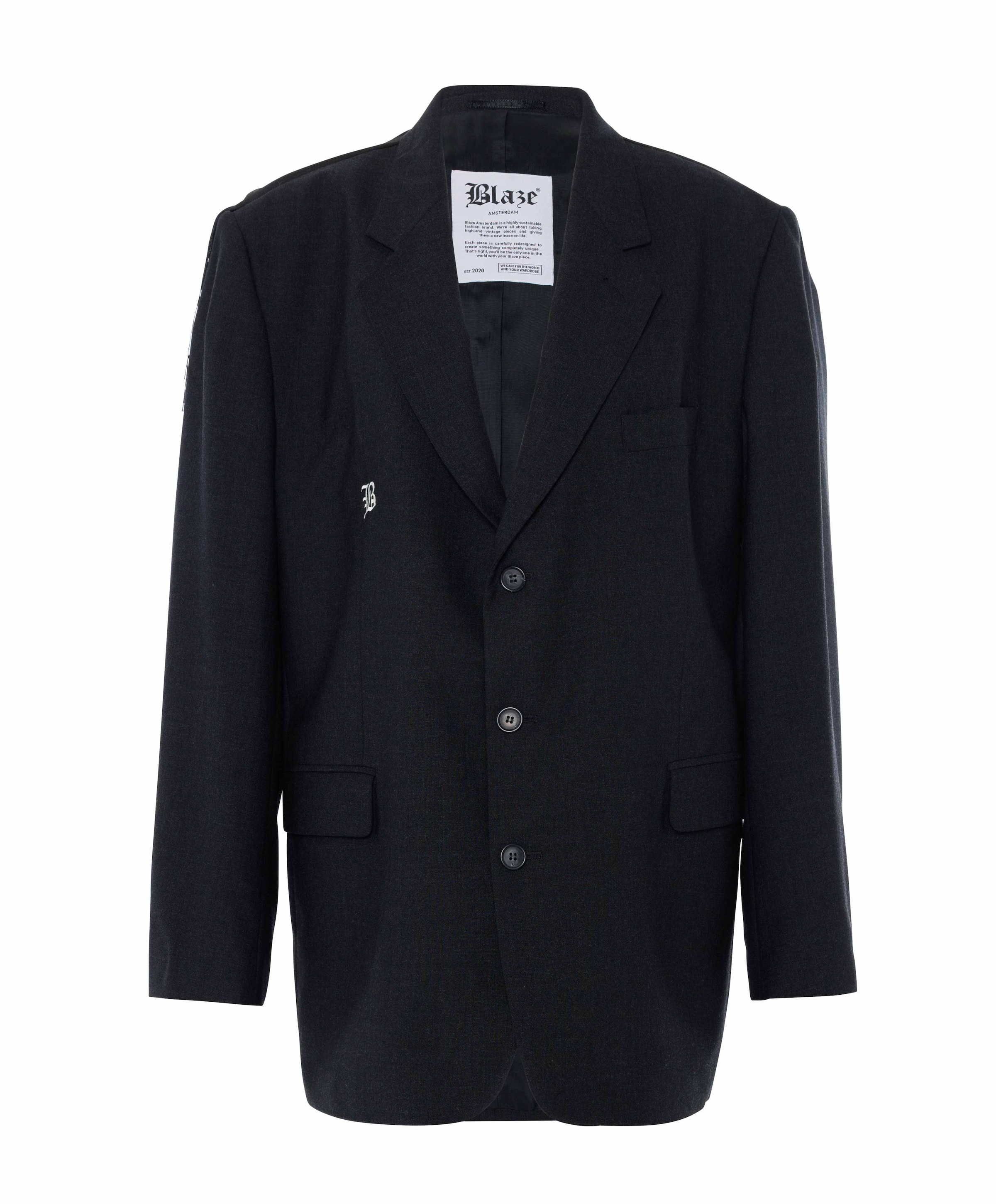 Dames blazer zwart