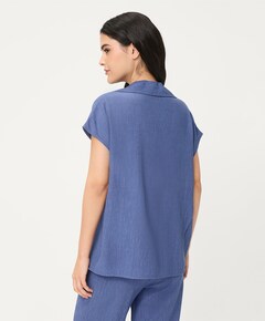 Dames blouse blauw
