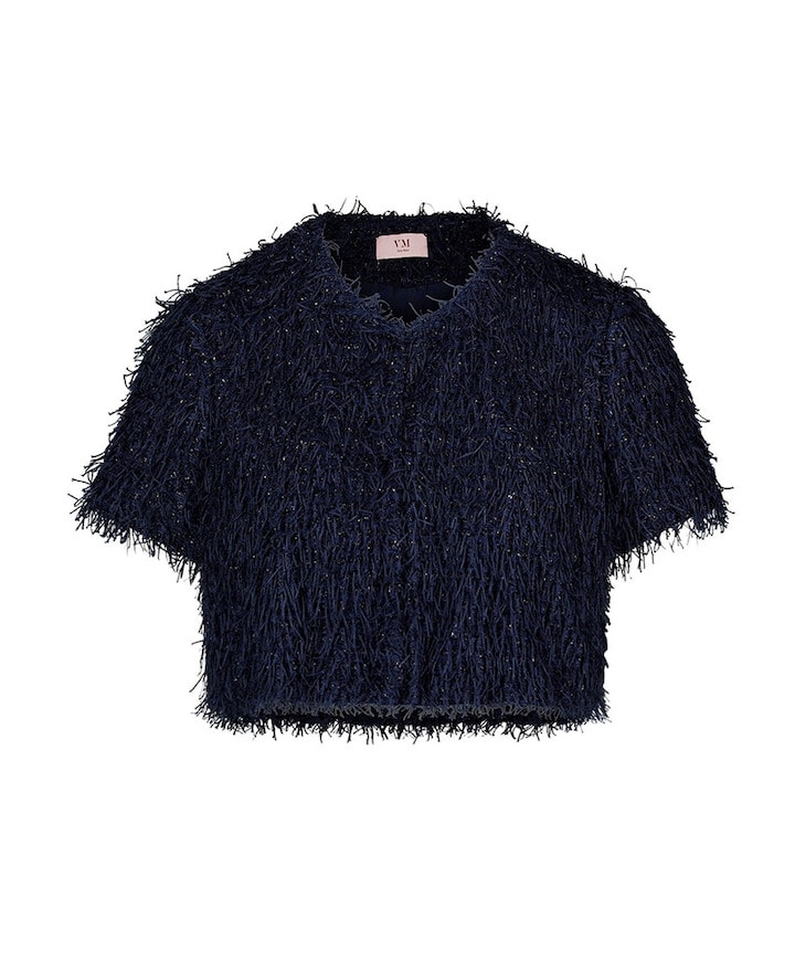 Dames vest blauw