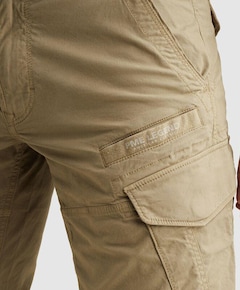 NORDROP CARGO SHORTS STRETCH TWILL heren korte broek beige