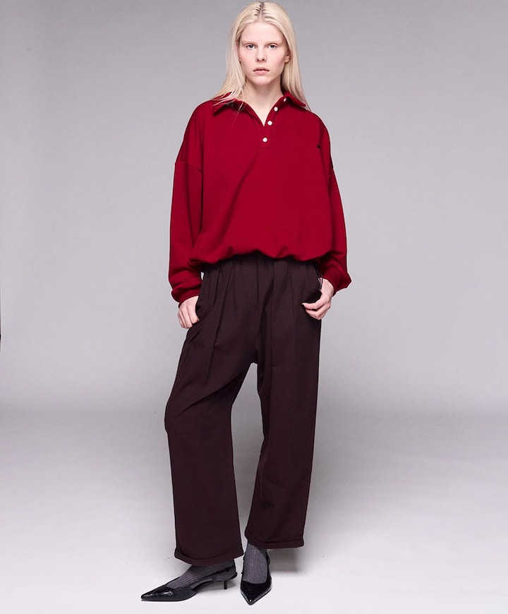 Dames trui rood