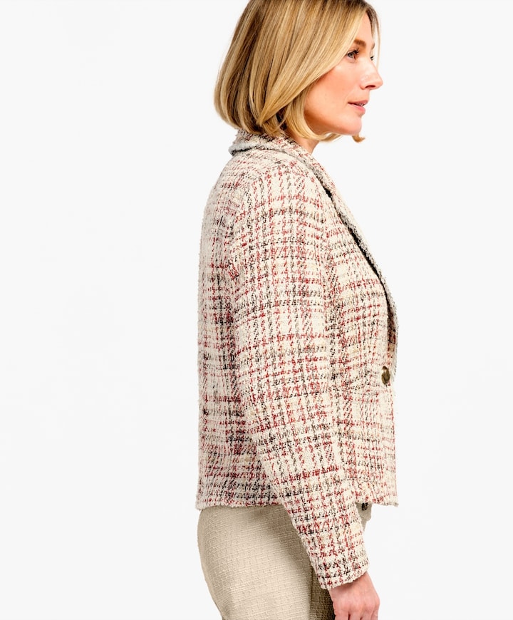 Dames blazer rood
