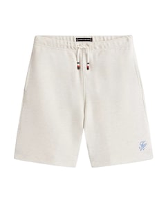TH SCRIPT JERSEY TWILL jongens korte broek ecru