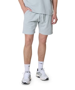 DYED SHORT SWEAT PANTS heren korte broek groen