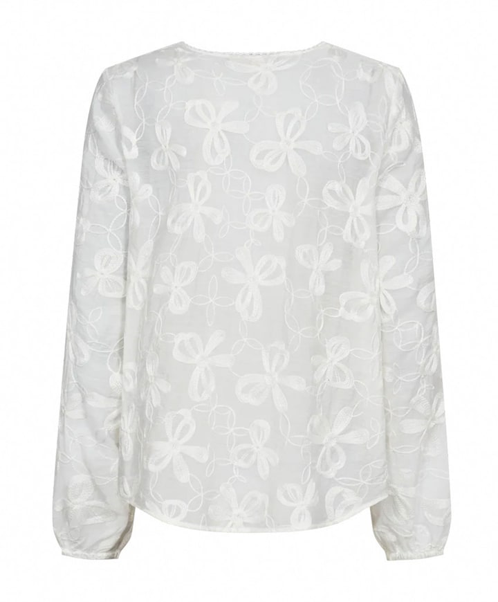 Dames blouse ecru
