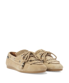 June Loua dames loafers beige