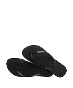 HAV. SLIM GLITTER II dames slippers zwart