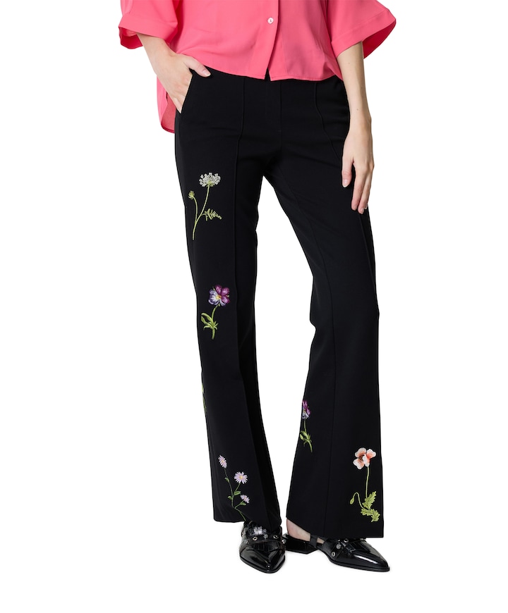 Francoise dames broek zwart