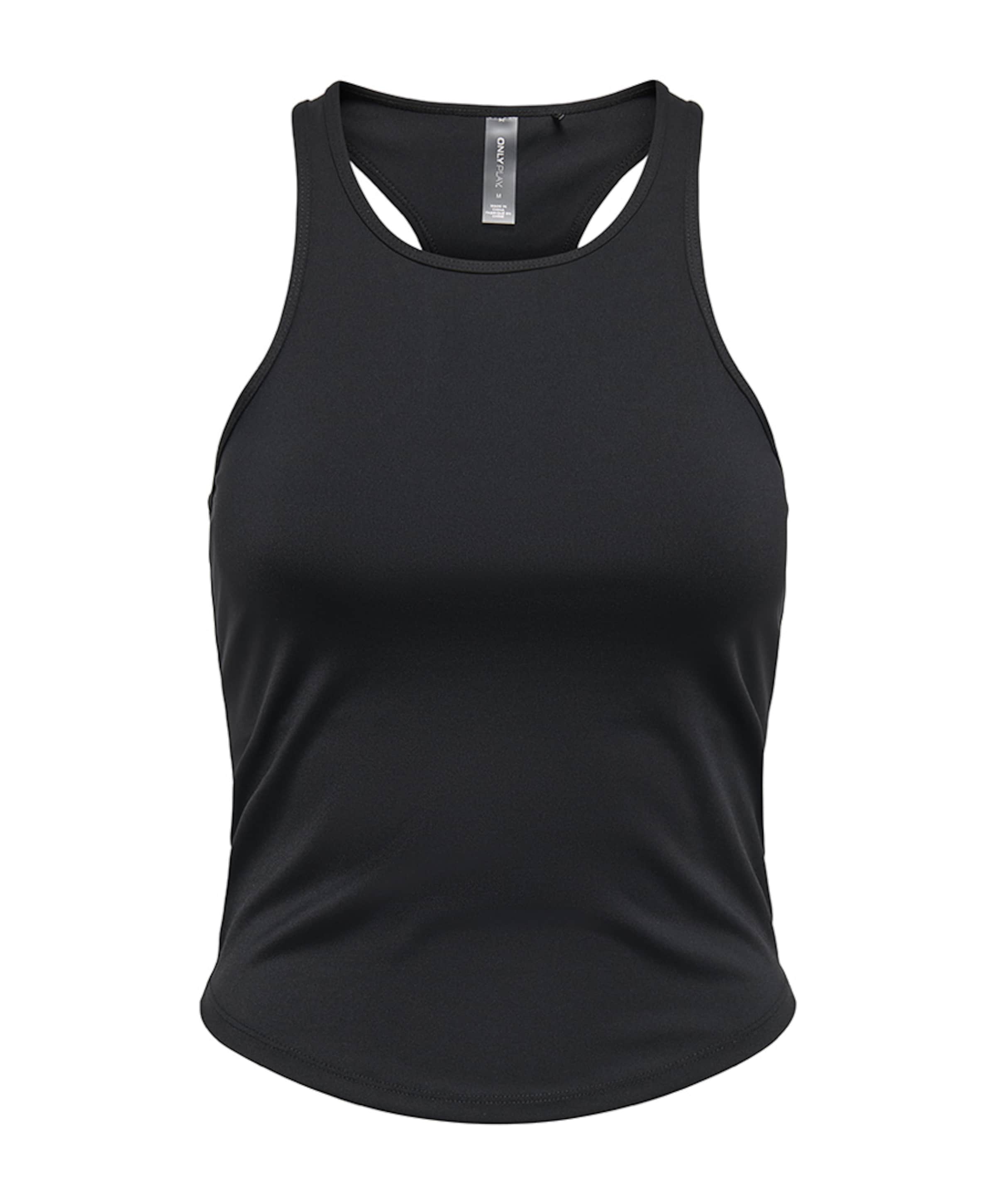 Dames singlet zwart