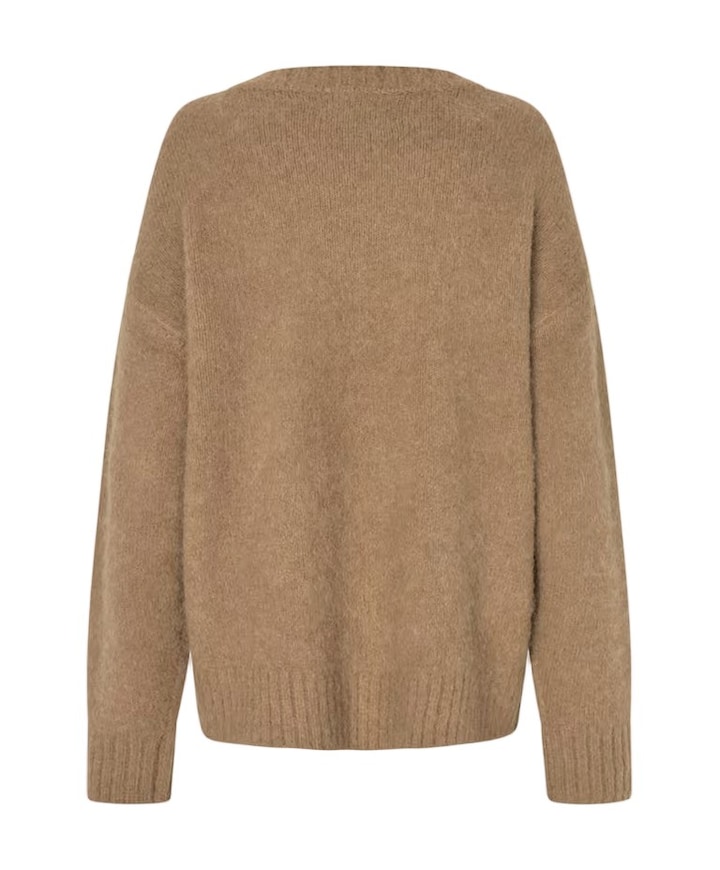 Dames sweater beige