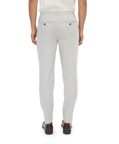 THEOPL 769 CLOUD LINEN heren broek grijs