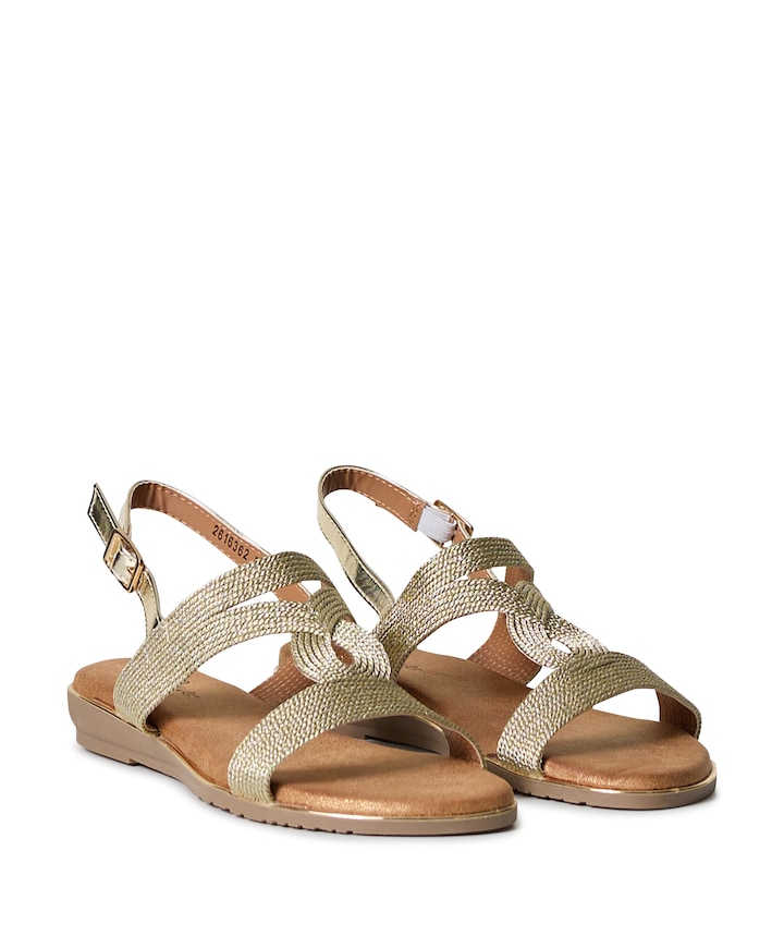 Tigra dames sandalen goud