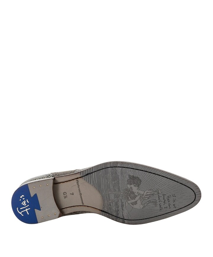 heren veterschoenen grijs