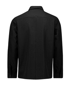 Heren overshirt zwart