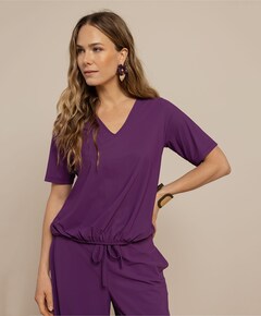 Dames T-shirt paars