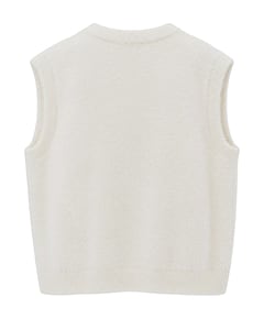 Dames gilet ecru