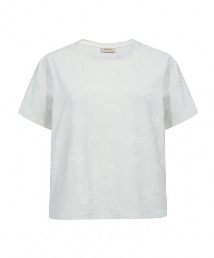 Dames t-shirt ecru