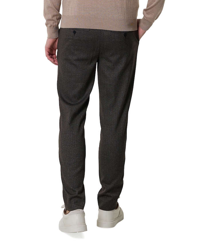 THEOPL 090 heren broek zwart