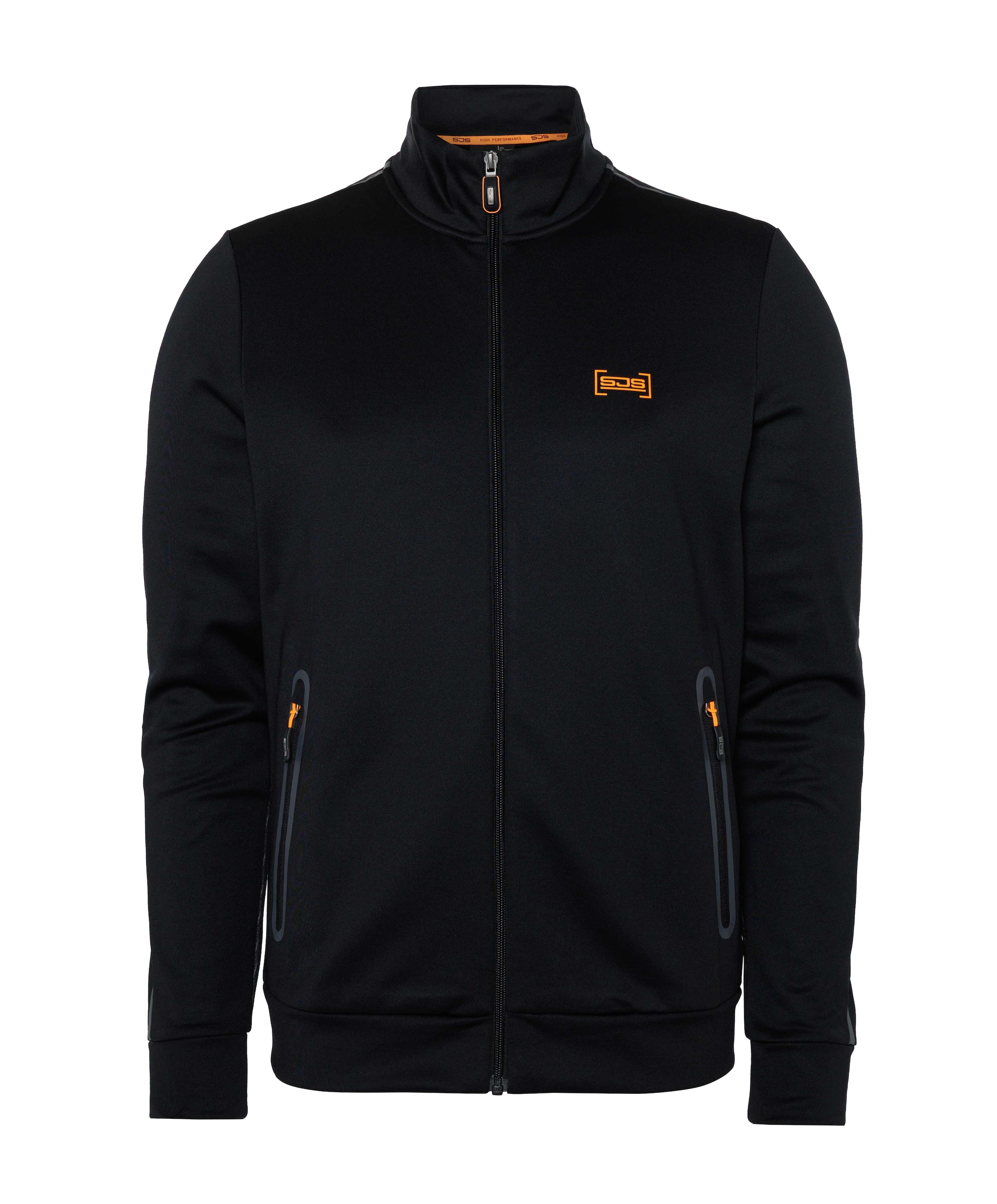 Heren vest zwart