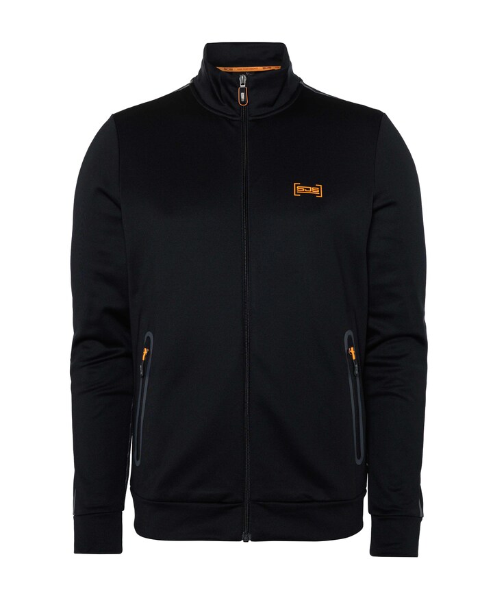 Heren vest zwart