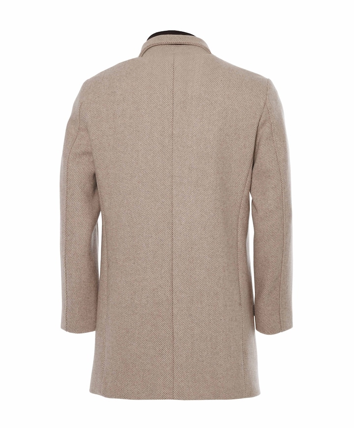 Heren jas beige
