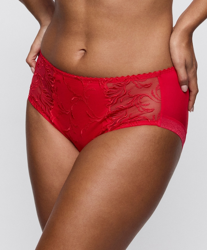 Dames slip rood