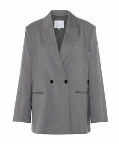 Dames blazer grijs