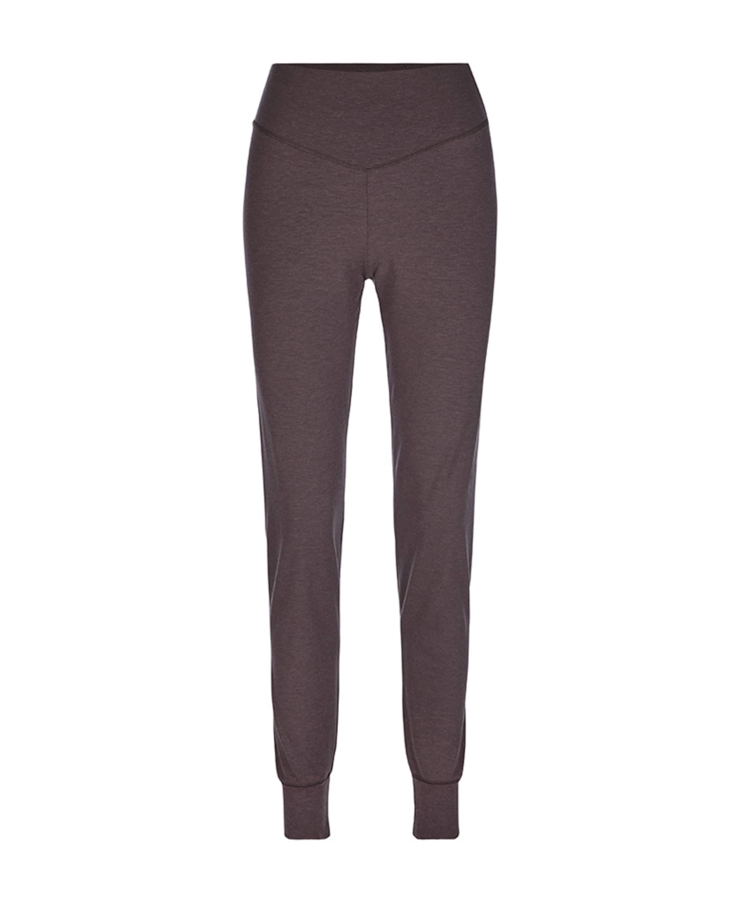 Dames pyjamabroek bordeaux