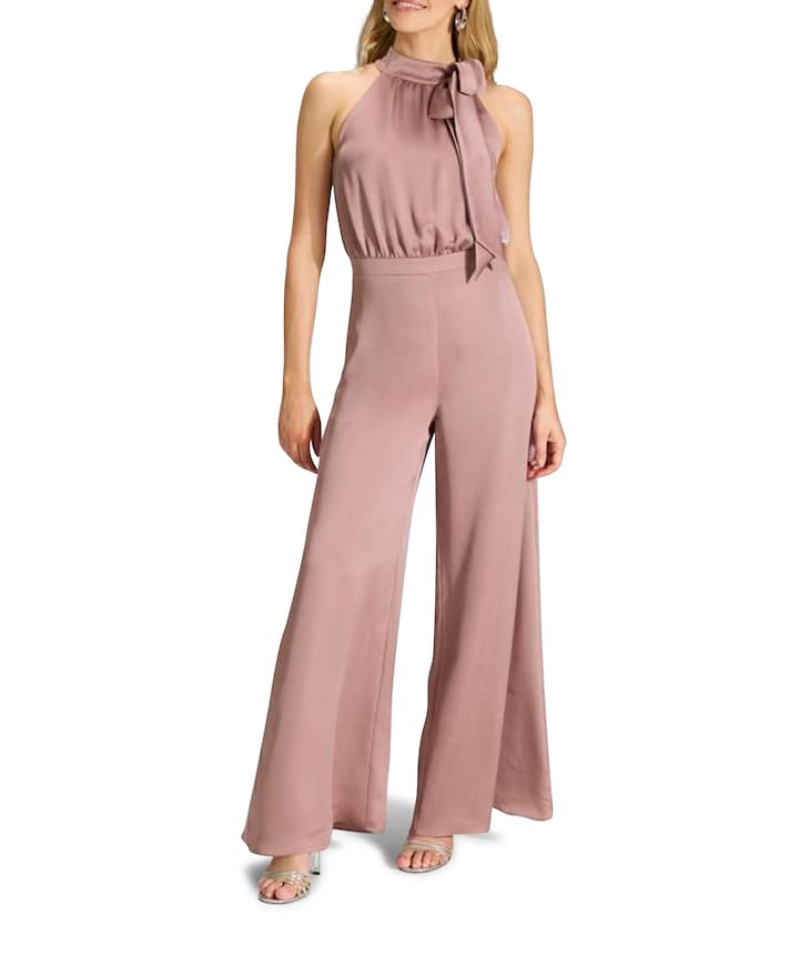 dames jumpsuit roze