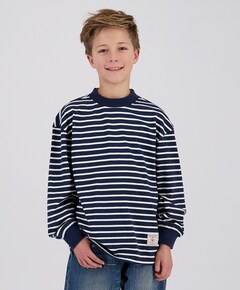 Jongens longsleeve blauw