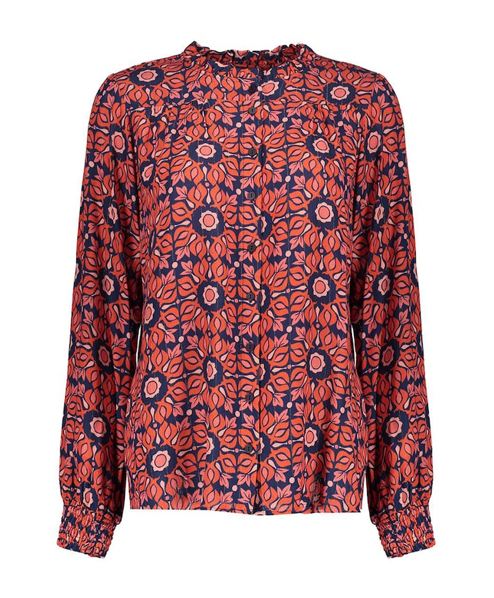 Blouse roze