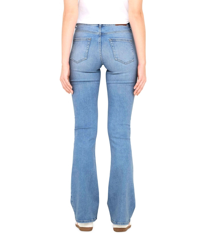 ONLBLUSH MID FLARED TAI198 NOOS dames jeans blauw