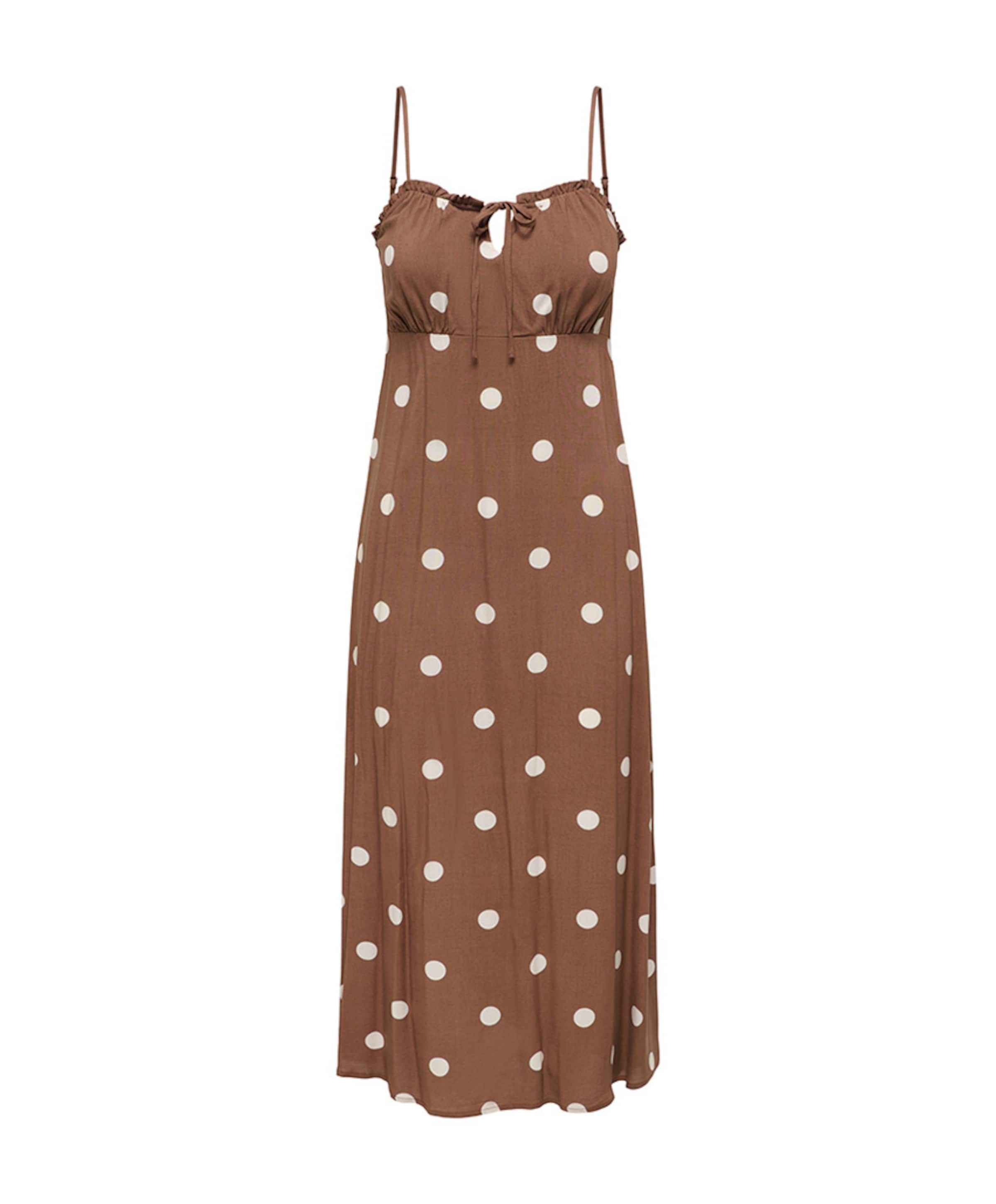Dames jurk bruin