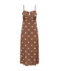 Dames jurk bruin