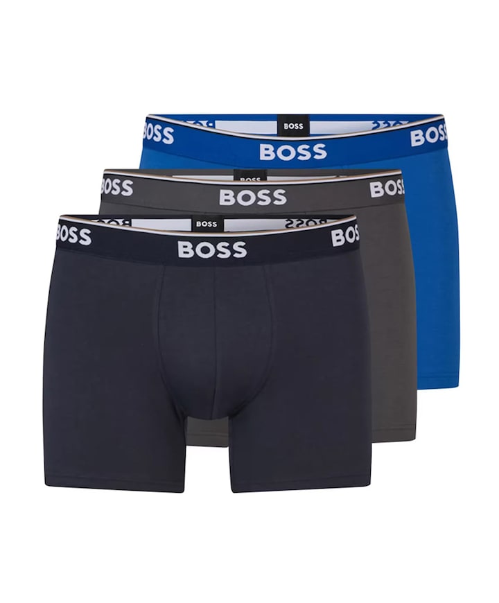 Heren boxershort blauw