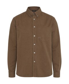 Heren overshirt bruin