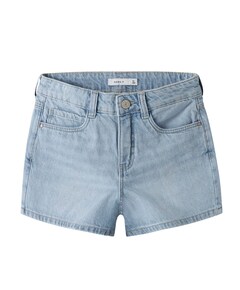 NKFROSE MOM DNM SHORTS 1141-MJ NOOS meisjes korte broek blauw