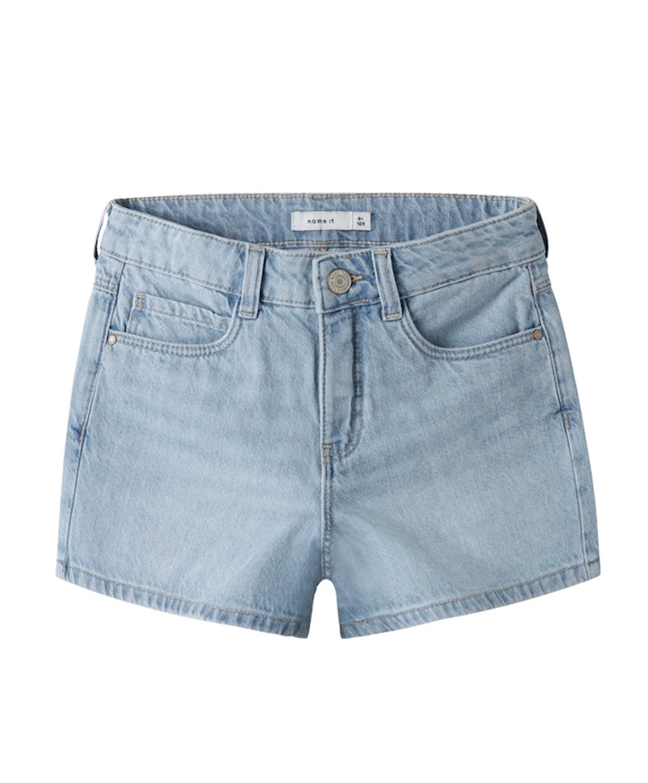 NKFROSE MOM DNM SHORTS 1141-MJ NOOS meisjes korte broek blauw