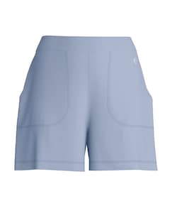 Dames pyjamashort blauw