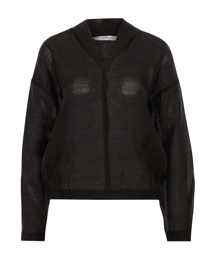 Dames blouse bruin